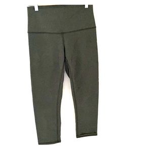 Lululemon olive green leggings